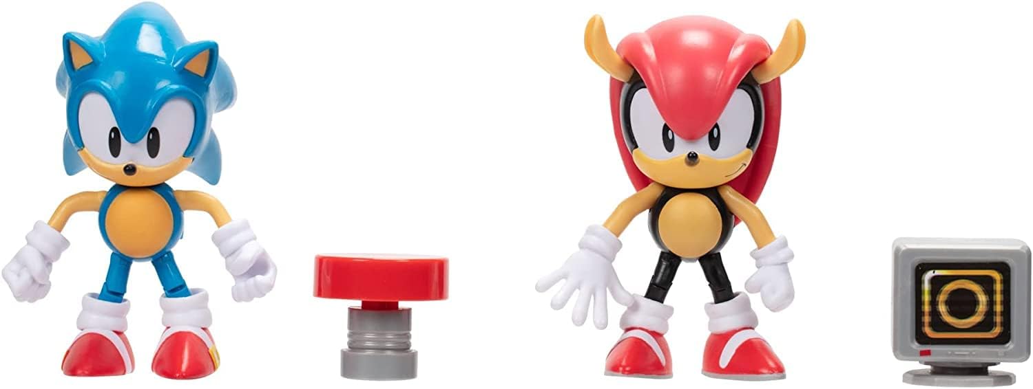 Buy Sonic The Hedgehog 4inch Action Figure 2 Pack Classic Sonic & Classic Mighty | Yallatoys.com