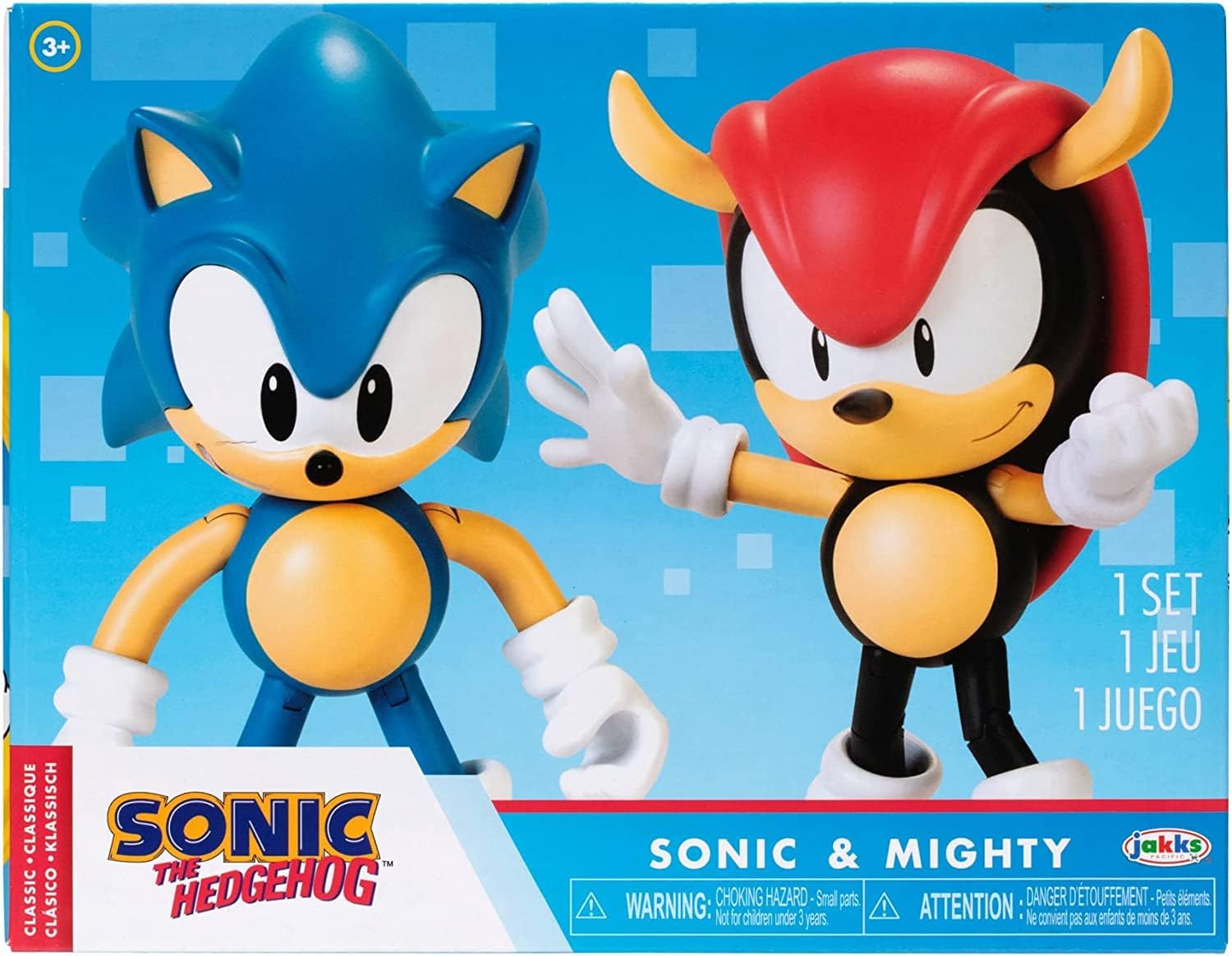Buy Sonic The Hedgehog 4inch Action Figure 2 Pack Classic Sonic & Classic Mighty | Yallatoys.com