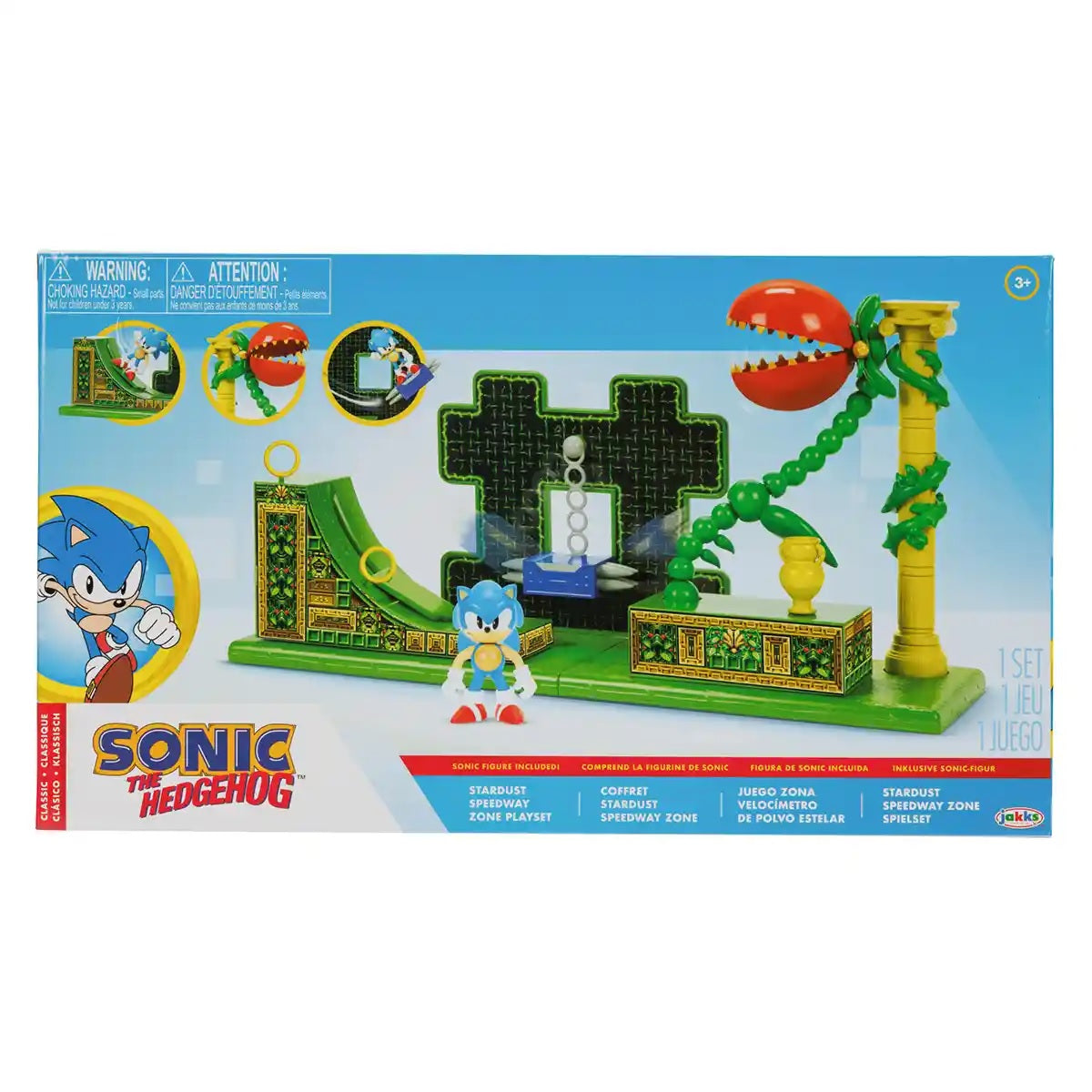 Buy Sonic 2.5inch Stardust Speedway Zone Playset | Yallatoys.com