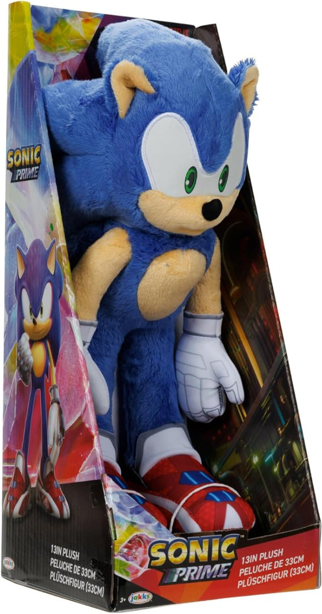 Buy Sonic The Hedgehog Sonic Prime 13 inch Plush Toy | Yallatoys.com