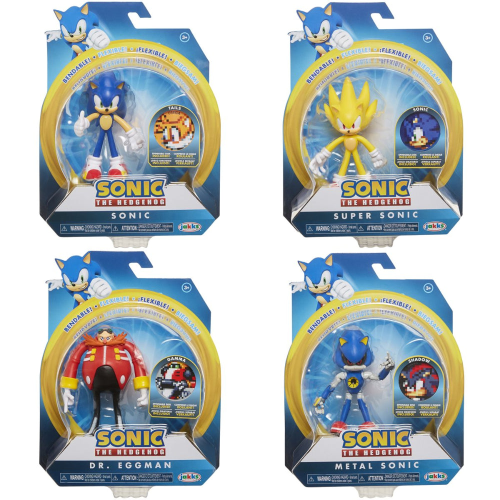 Buy Sonic 4 inch Action Figure (Sold Separately Subject to Availability) | Yallatoys.com