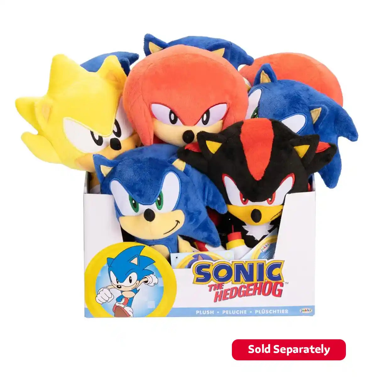 Buy Sonic Basic Plush Toy (Sold Separately Subject to availability) | Yallatoys.com