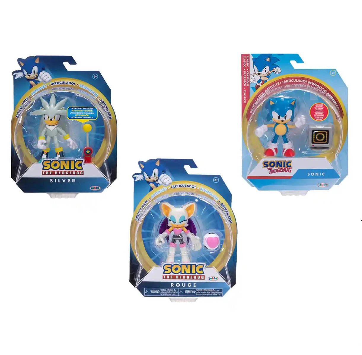Buy Sonic 4inch Figure Wave 17 (Sold Separately Subject To Availability) | Yallatoys.com