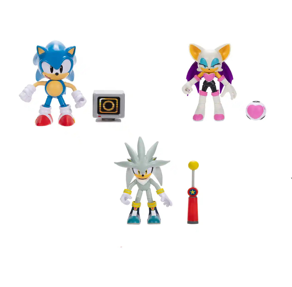 Buy Sonic 4inch Figure Wave 17 (Sold Separately Subject To Availability) | Yallatoys.com