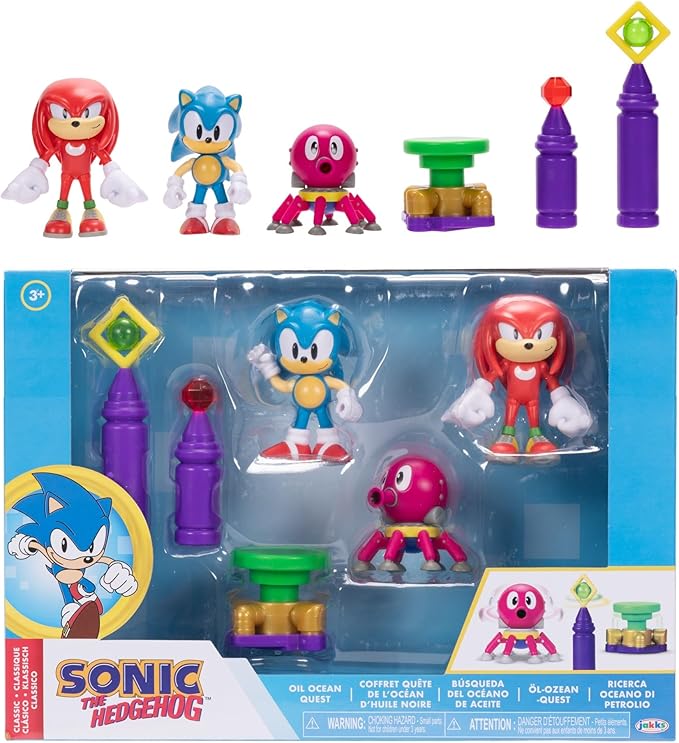 Buy Sonic The Hedgehog Action Figure 2.5inch Oil Ocean Diorama | Yallatoys.com