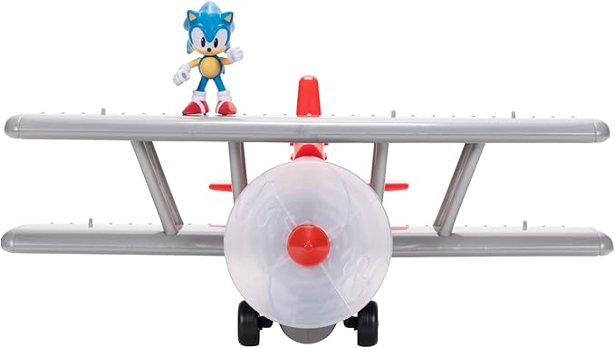 Buy Sonic The Hedgehog Tornado Biplane With Figure | Yallatoys.com