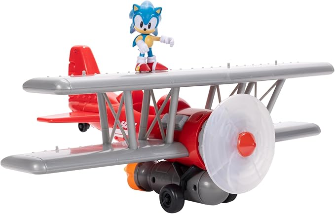 Buy Sonic The Hedgehog Tornado Biplane With Figure | Yallatoys.com