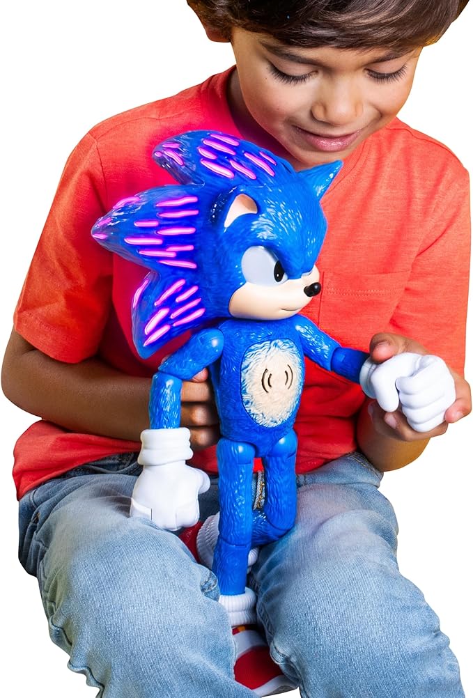 Buy Sonic The Hedgehog 3 Ultimate Talking Sonic 12Inch Figure | Yallatoys.com
