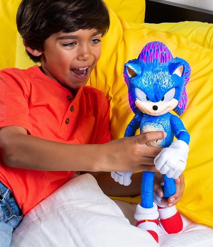 Buy Sonic The Hedgehog 3 Ultimate Talking Sonic 12Inch Figure | Yallatoys.com