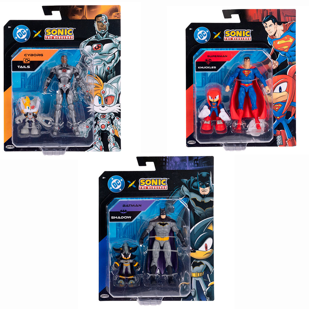 Buy Sonic DC Figure Twin Pack Wave3 (Sold Separately Subjected to Availability) | Yallatoys.com