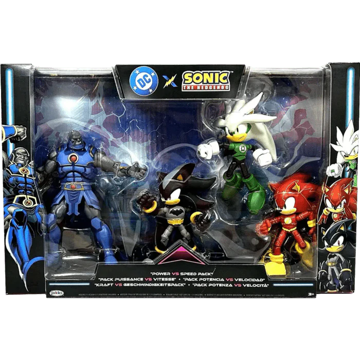 Buy Sonic DC 5Inch Figure Multipack Power vs Speed | Yallatoys.com