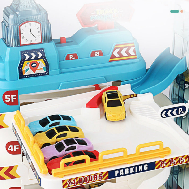 Buy Semoo Electric Car Park Playset | Yallatoys.com