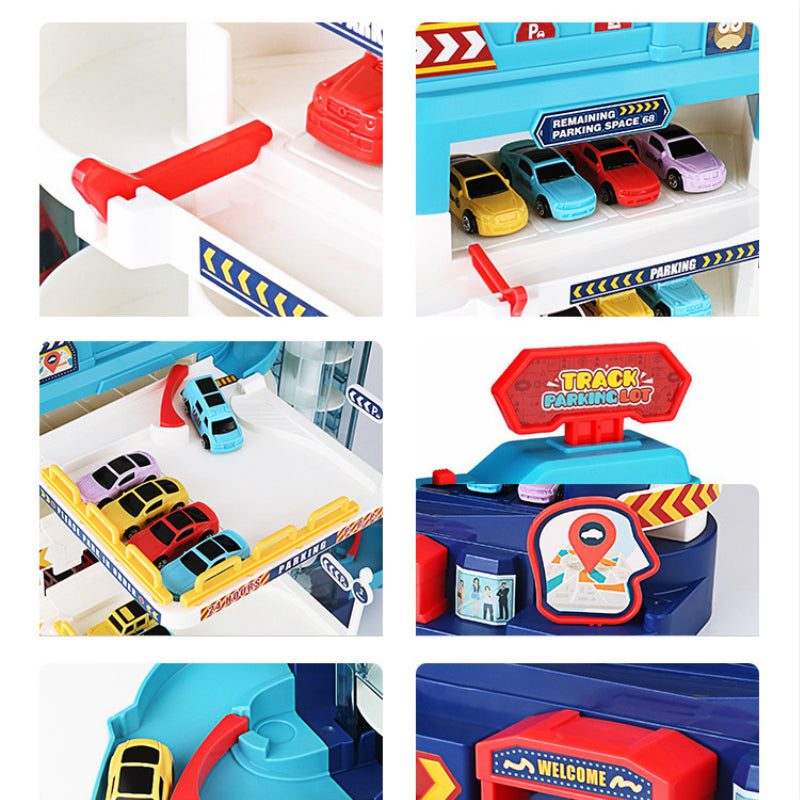 Buy Semoo Electric Car Park Playset | Yallatoys.com