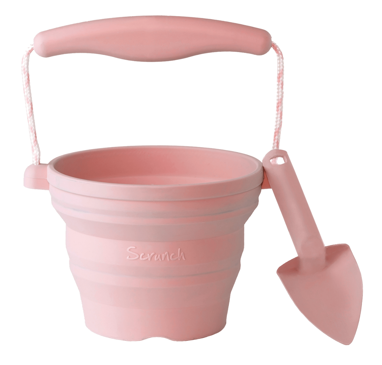 Buy Scrunch Seedling Pot with Trowel Dusty Rose | Yallatoys.com