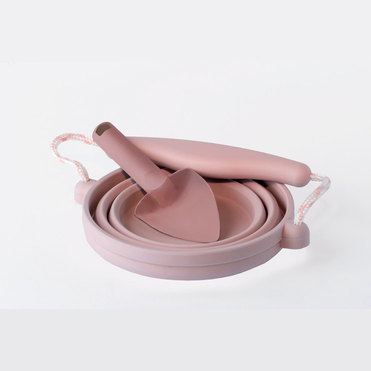Buy Scrunch Seedling Pot with Trowel Dusty Rose | Yallatoys.com