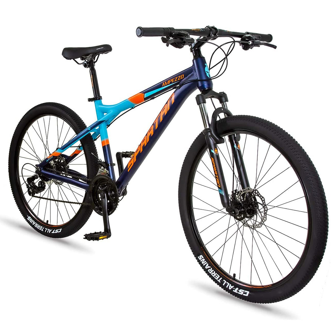Buy Spartan Bicycle  27.5" Ampezzo Men`S Mtb Alloy Bicycle Blue | Yallatoys.com