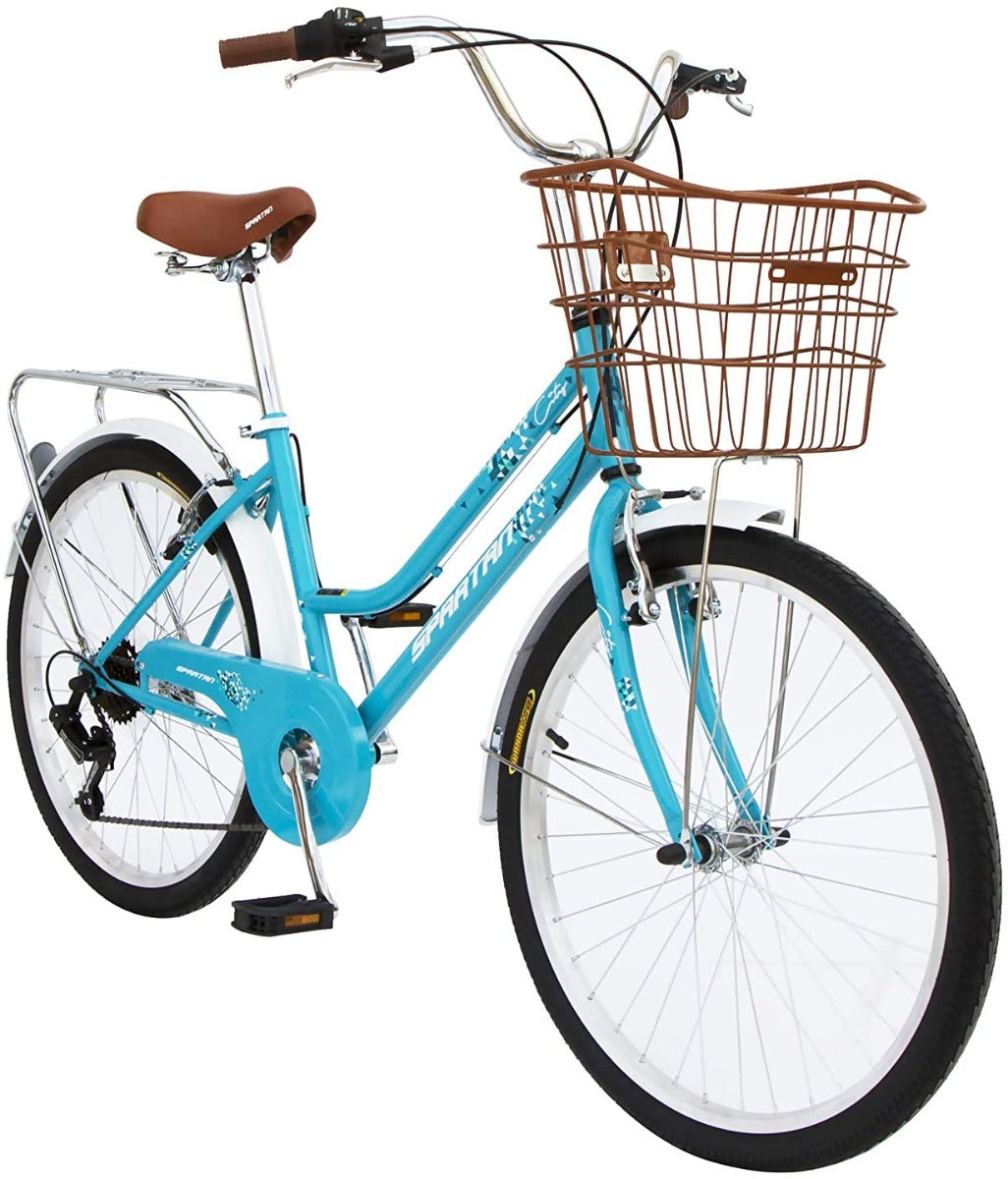 Buy Spartan Bicycle 24" City Bike Teal | Yallatoys.com