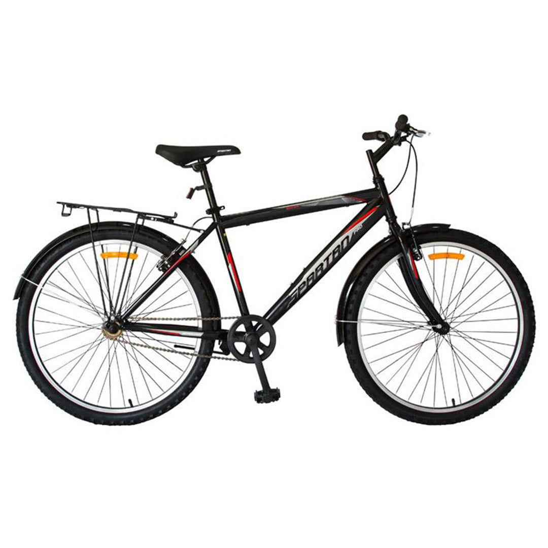 Buy Spartan Bicycle 24" Commuter Steel Black | Yallatoys.com