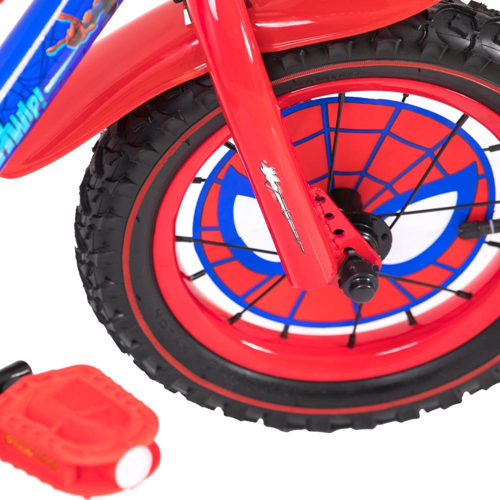 Buy Spartan 12Inch Marvel Spiderman Bicycle Multicolour | Yallatoys.com