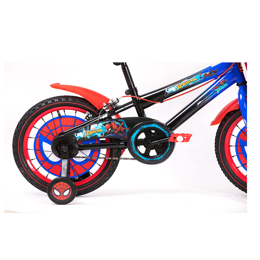 Buy Spartan 16Inch Marvel Spiderman Bicycle Multicolour | Yallatoys.com