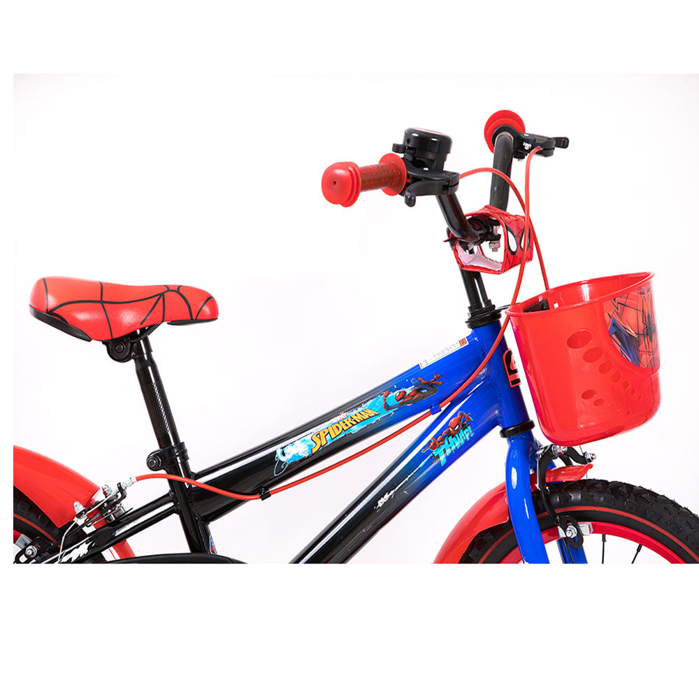 Buy Spartan 16Inch Marvel Spiderman Bicycle Multicolour | Yallatoys.com
