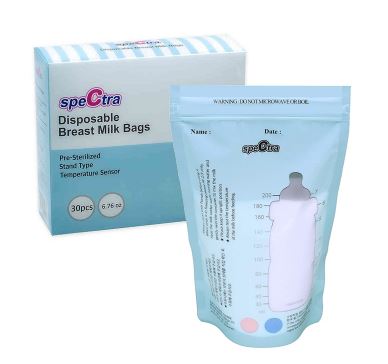 Spectra Disposable Breast Milk Storage Bags 200 ml 30 pcs Spectra Yallatoys