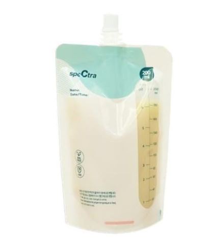 Spectra Easy Milk Storage Bag without Connector 200 ml 30 pcs Spectra Yallatoys