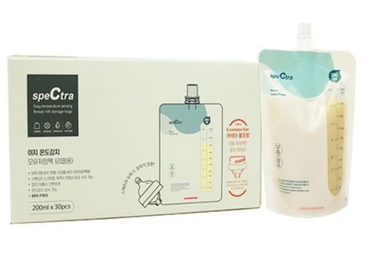 Spectra Easy Milk Storage Bag without Connector 200 ml 30 pcs Spectra Yallatoys