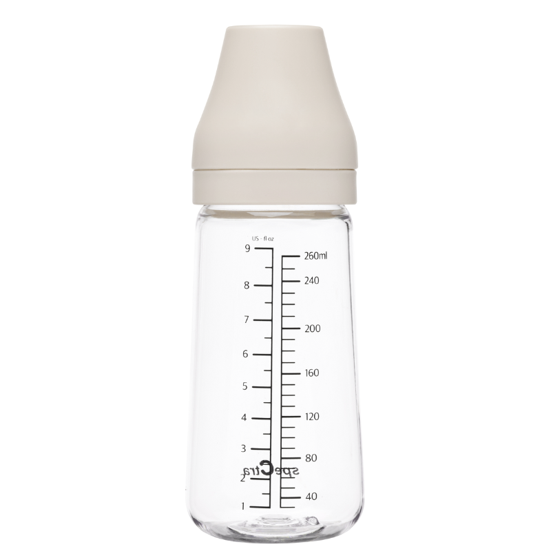 Spectra PA baby bottle 260ml Cream Ivory 1pc Spectra Yallatoys