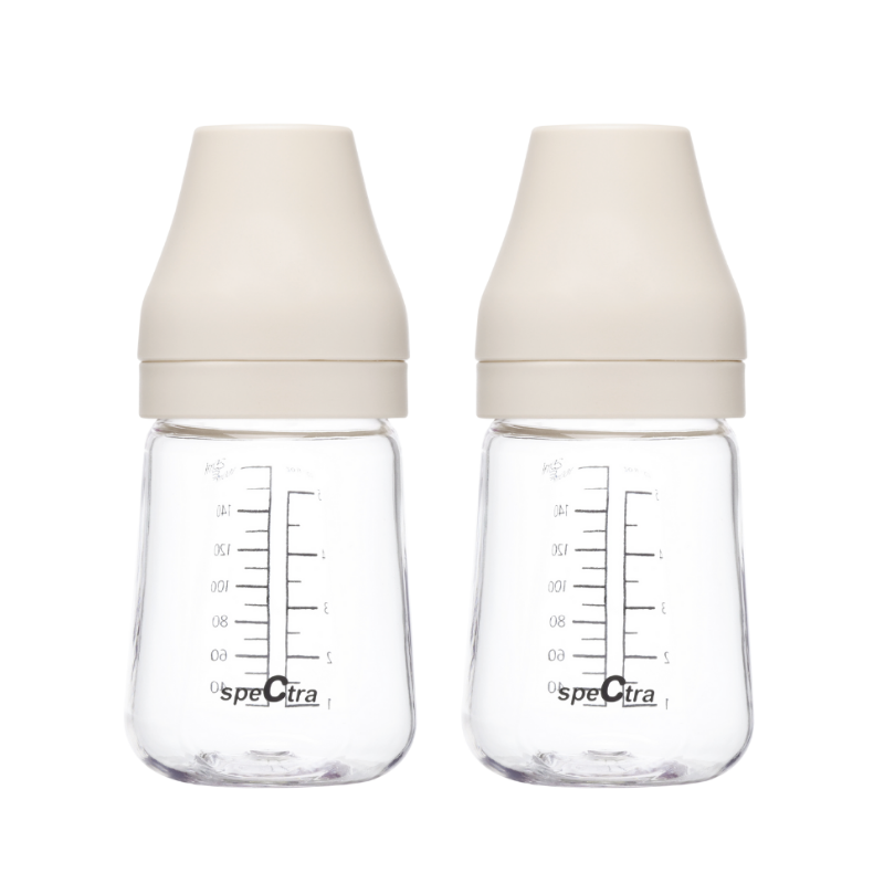 Spectra PA baby bottle 160ml Cream Ivory 2pc Spectra Yallatoys