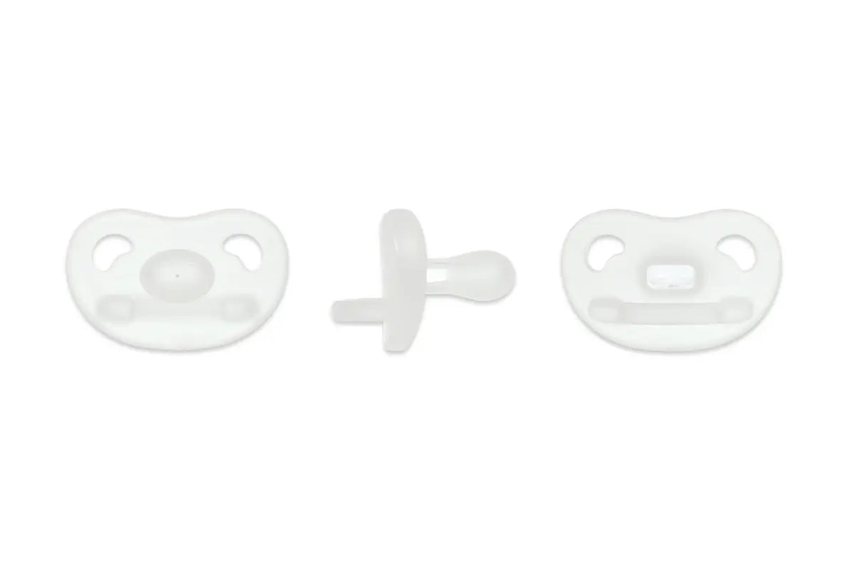 Spectra Soft Silicone Pacifier With Sterilizer Friendly Case Transparent Spectra