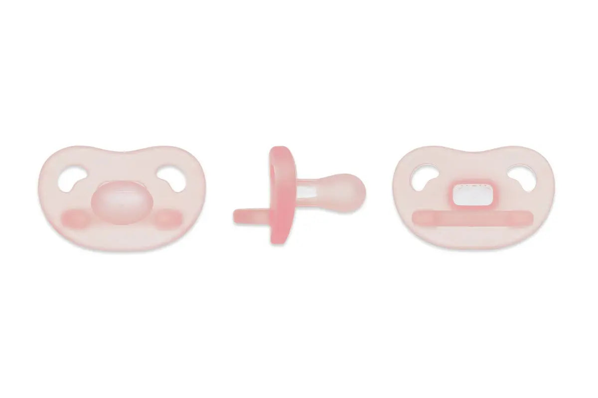 Spectra Soft Silicone Pacifier With Sterilizer Friendly Case Pink Spectra