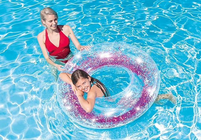 sparkle inflatable tube