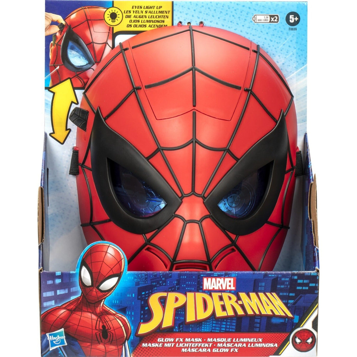 Buy Spider Man Glow FX Mask | Yallatoys.com
