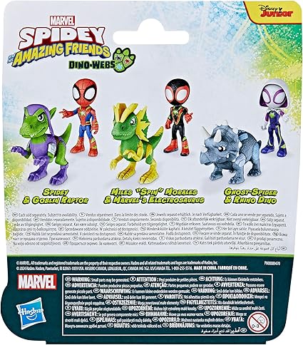 Buy Spidey And His Amazing Friends Marvel Dino webs Miles | Yallatoys.com