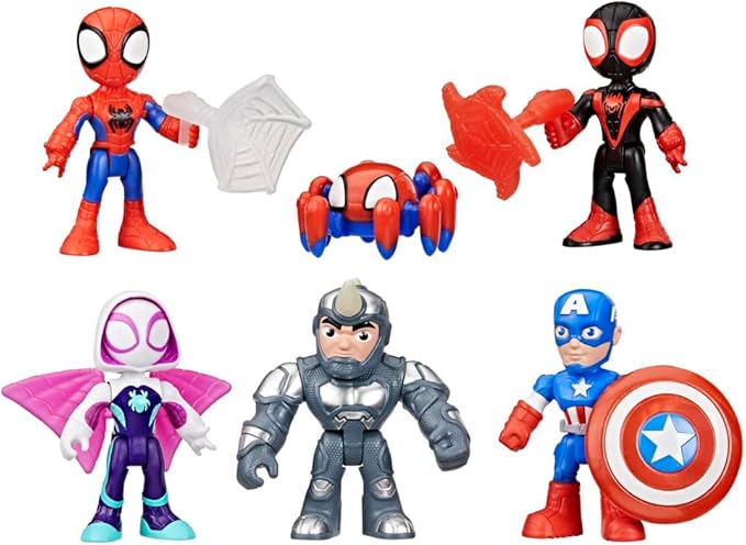 Buy Spidey And His Amazing Friends Rhino Roundup Set | Yallatoys.com