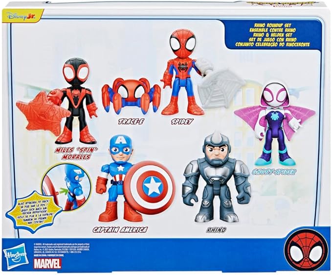 Buy Spidey And His Amazing Friends Rhino Roundup Set | Yallatoys.com