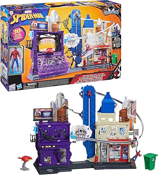 Buy Marvel Spider 4 In Venomversus Web City Showdown | Yallatoys.com