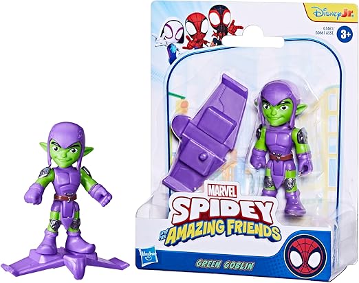 Buy Spidey And His Amazing Friends 3IN Green Goblin Saf 3IN Ghost Accessory | Yallatoys.com