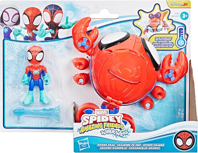 Buy Spidey And His Amazing Friends Marvel Water Web Spider Crab | Yallatoys.com