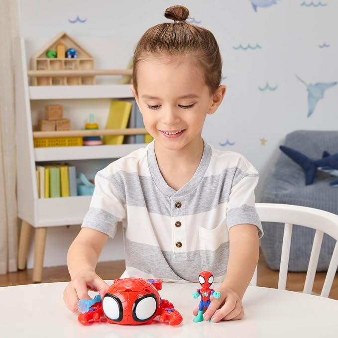 Buy Spidey And His Amazing Friends Marvel Water Web Spider Crab | Yallatoys.com