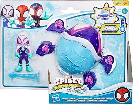 Buy Spidey And His Amazing Friends Marvel Water Webs Ghost Turtle Submarine Toy | Yallatoys.com