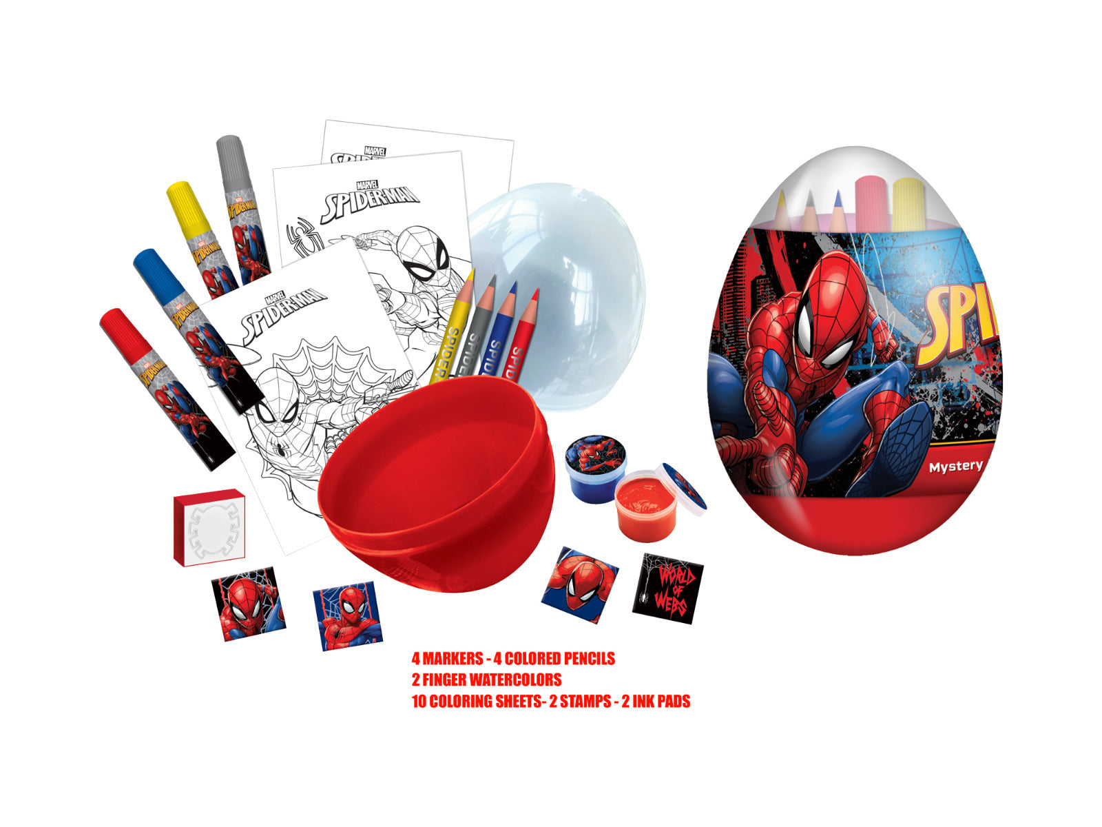 Buy Spider Man Mystery Surprise Egg | Yallatoys.com