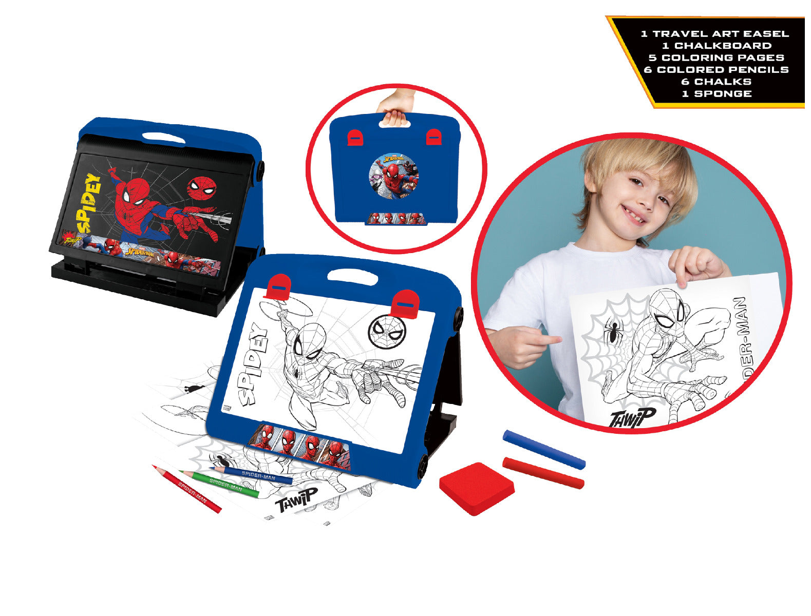 Buy Spider Man Art Studio | Yallatoys.com