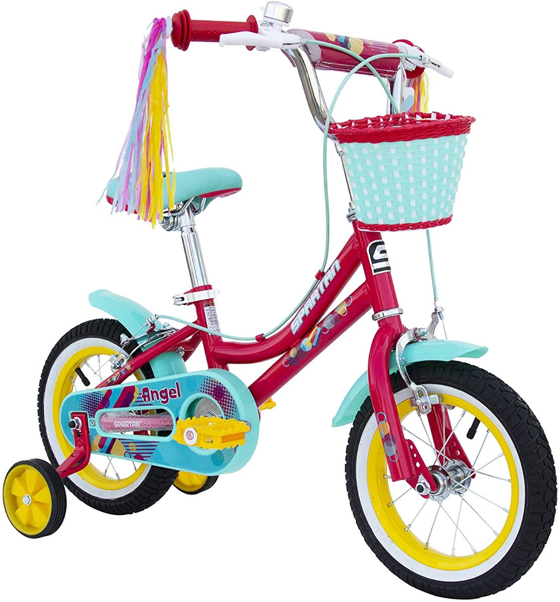 Buy Spartan 12 Inches Angel Pink Bicycle | Yallatoys.com