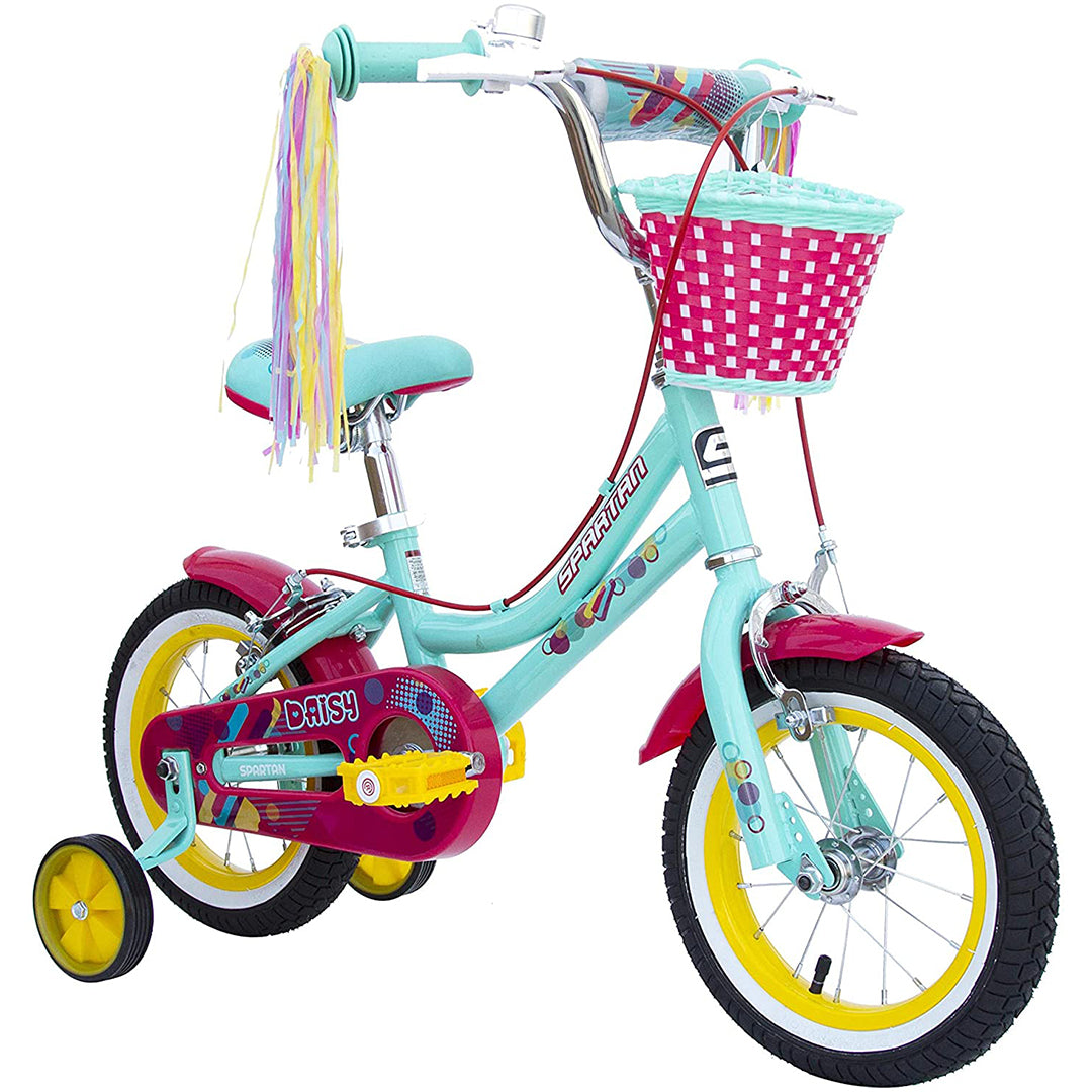 Buy Spartan 12 Inches Daisy Teal Bicycle | Yallatoys.com