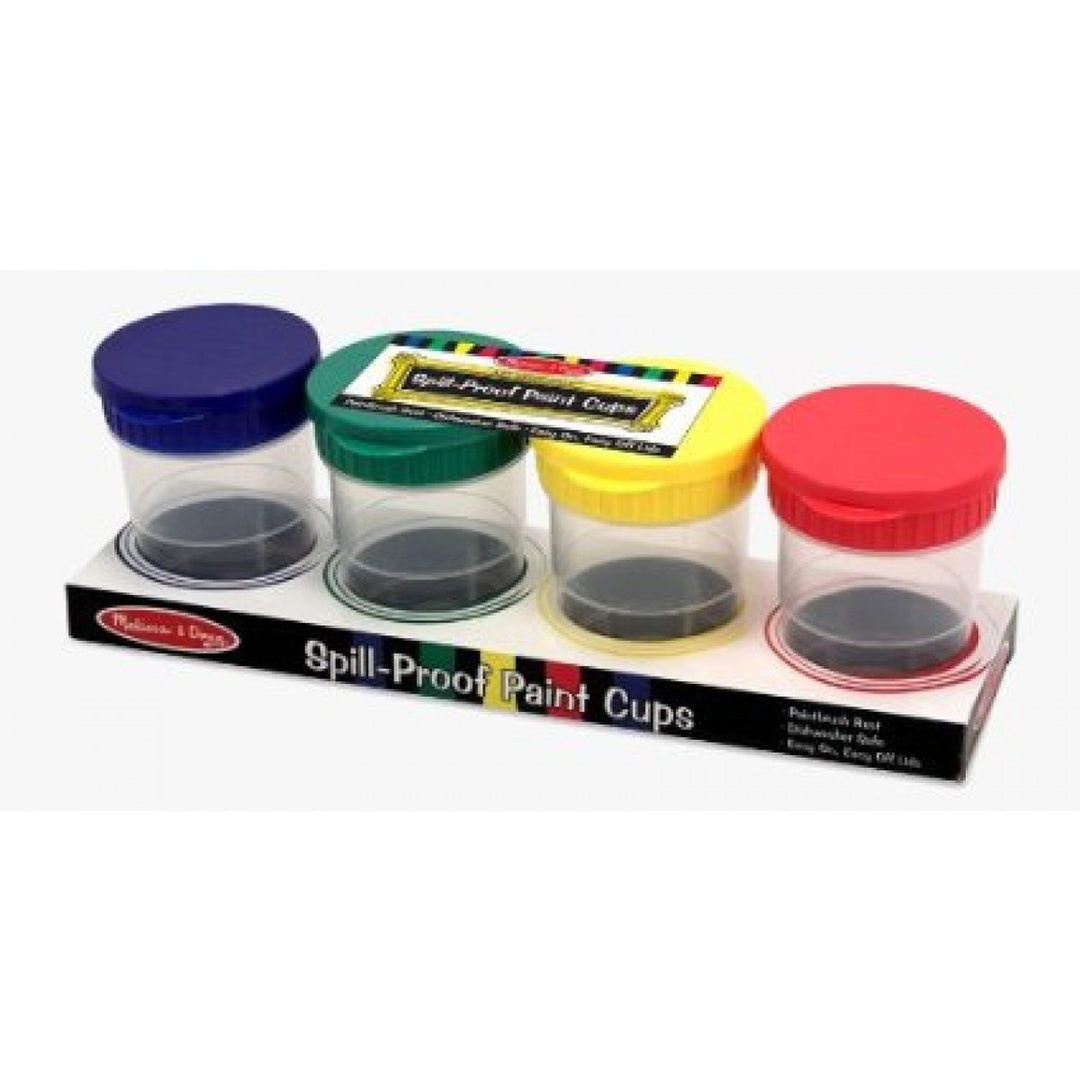 spill proof paint cups