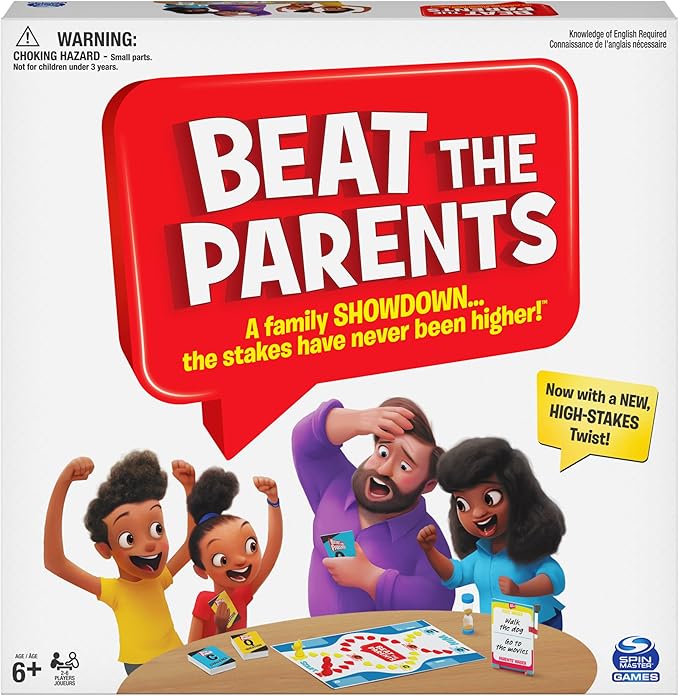 Buy Spin Master Games Beat The Parents Classic Family Trivia Game | Yallatoys.com