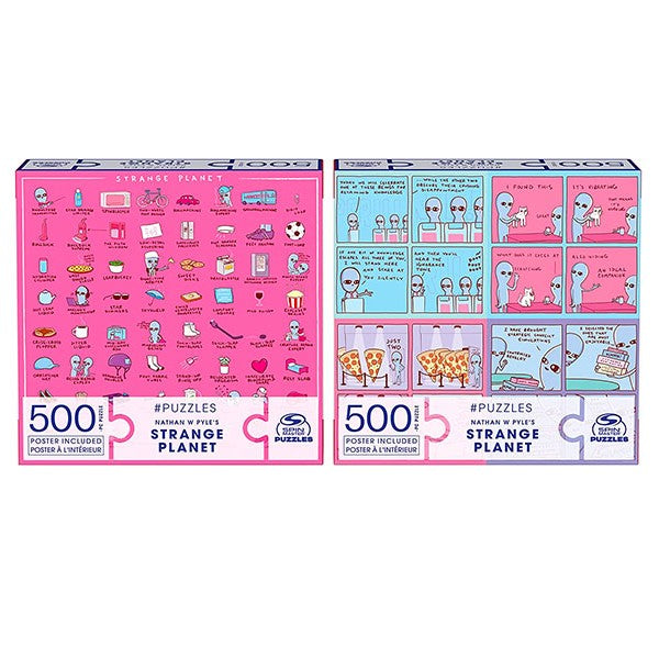 Buy Spin Master Puzzle Strange Planet 500pc (Sold Separately Subject to availability) | Yallatoys.com