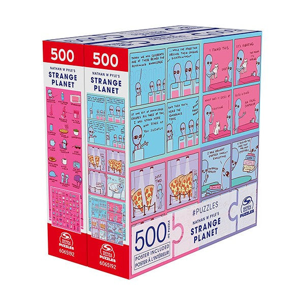 Buy Spin Master Puzzle Strange Planet 500pc (Sold Separately Subject to availability) | Yallatoys.com